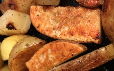 How to make homemade potato wedges?