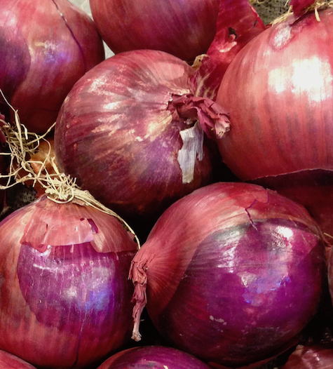 purple or red onions