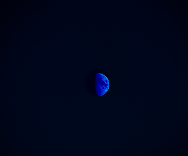 half blue moon